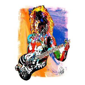 George Lynch Dokken Guitar Hard Rock Music Print Poster Wall Art 13x19